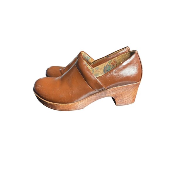BOC classic clogs women’s size 8 brown leather - Picture 6 of 8
